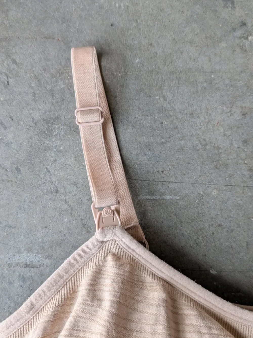 Kindred Bravely Sublime Hands-Free Pumping and Nursing Tank Tan medium